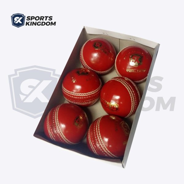 Leather Ball Red